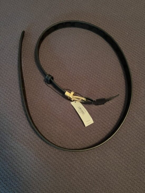 COACH - HARNESS BUCKLE CUT TO SIZE REVERSIBLE BELT, 25 MM, IM/Walnut/Black main image 6